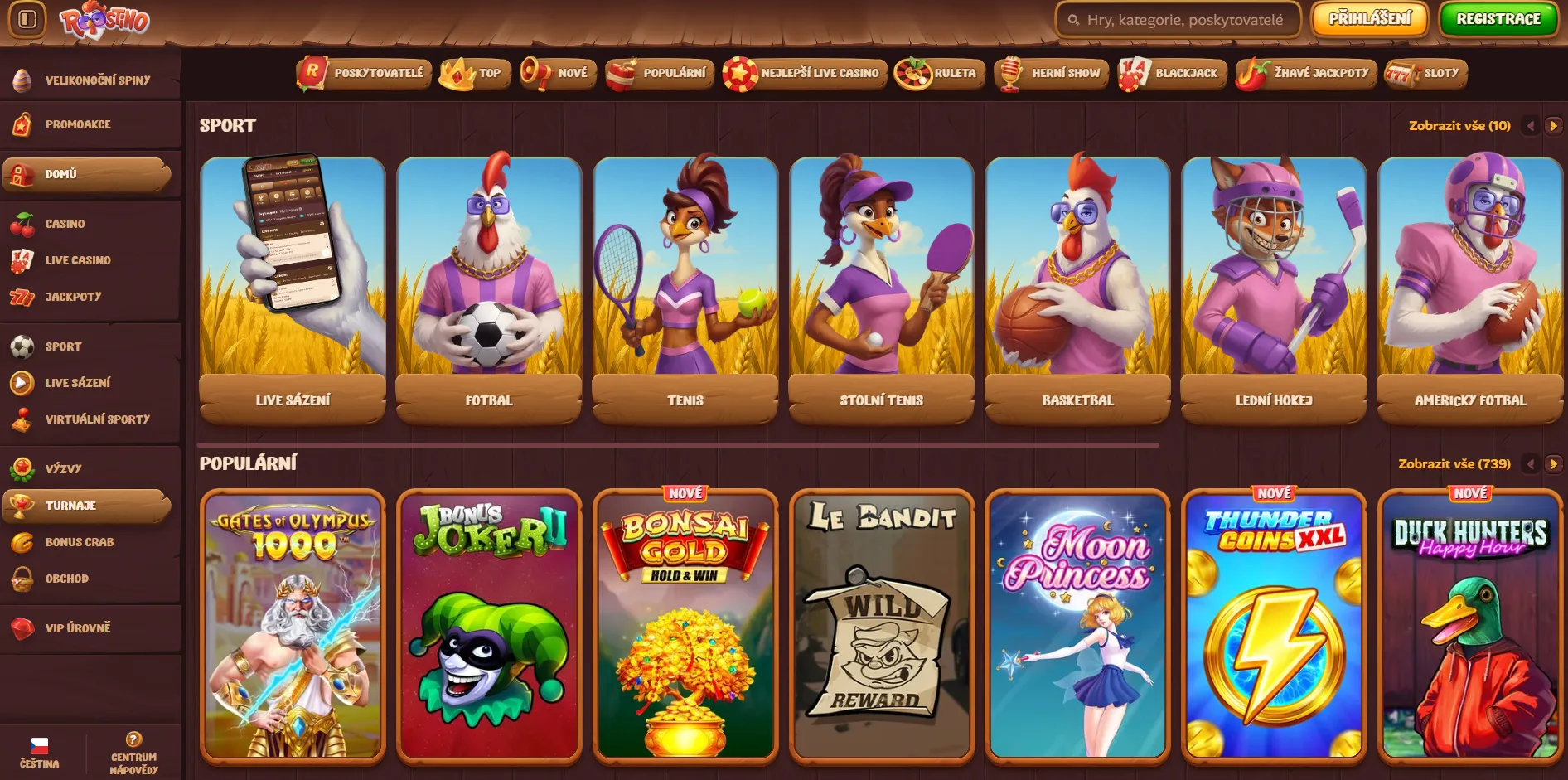 Bonusy a hry na zahraniční online casino platformách