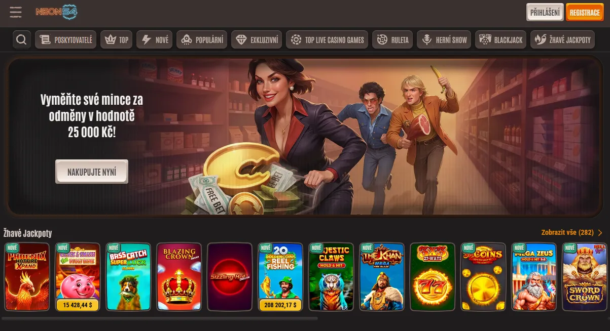 Nejlepší zahraniční casino pro české hráče